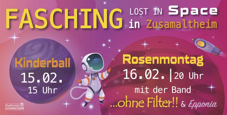 Lost in Space – Fasching in Zusamaltheim